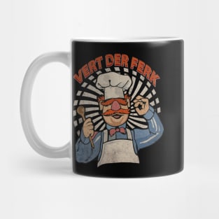 VertDerFerk vintage - (on white background) Mug